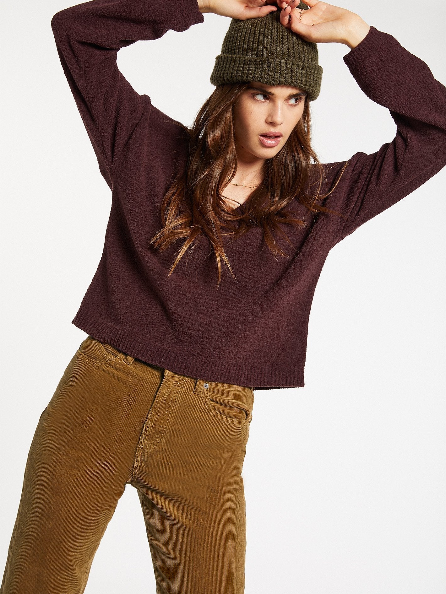 Situations Pullover - SCHWARZE PFLAUME