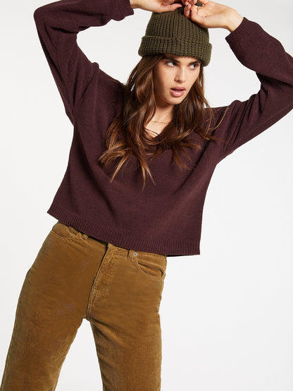 Situations Pullover - SCHWARZE PFLAUME