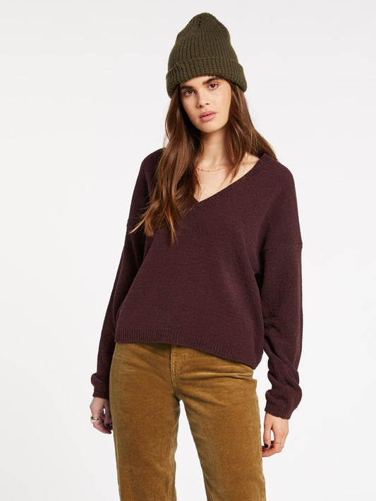 Situations Pullover - SCHWARZE PFLAUME