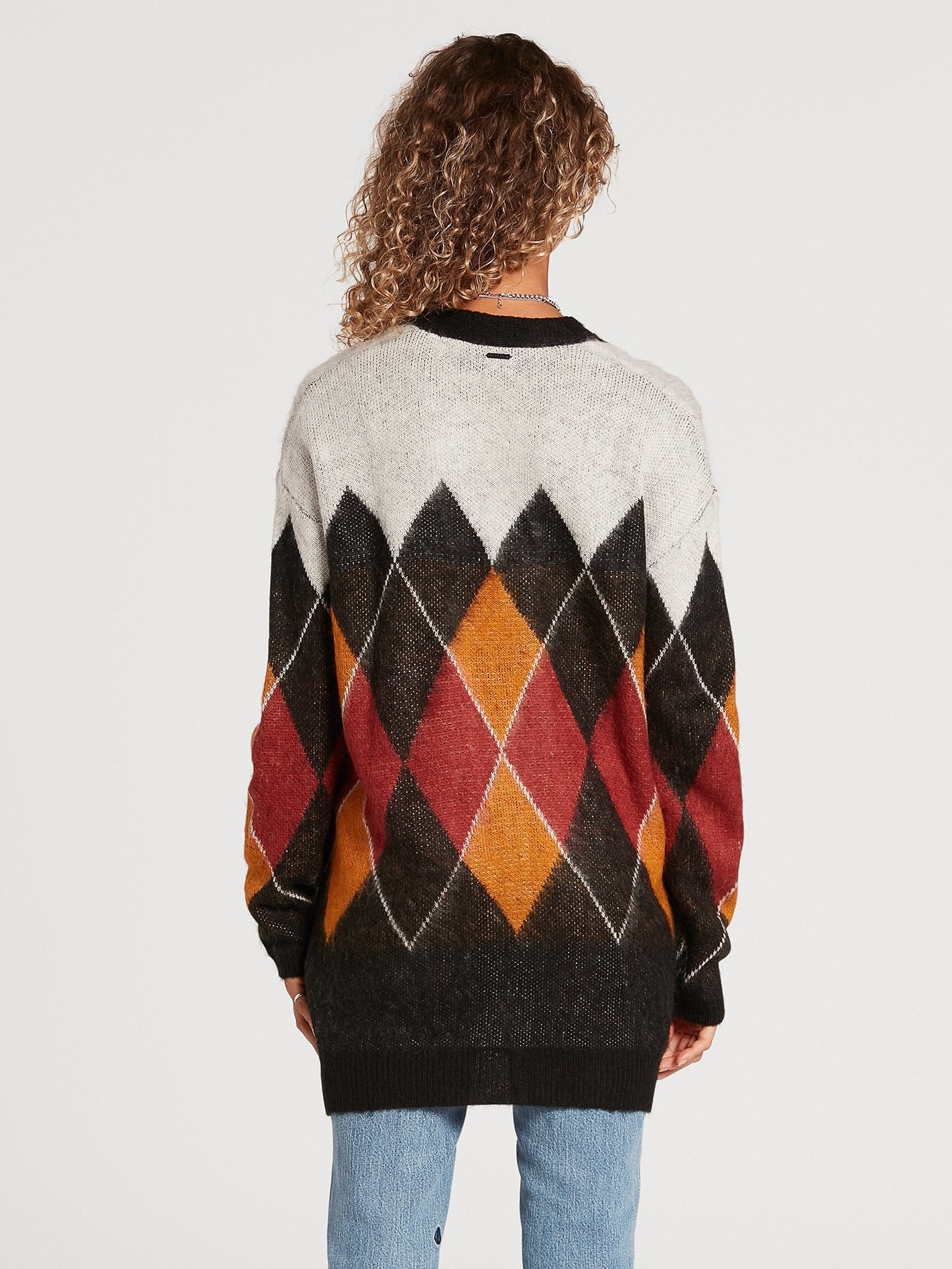 Gilet Knitty City - BLACK COMBO