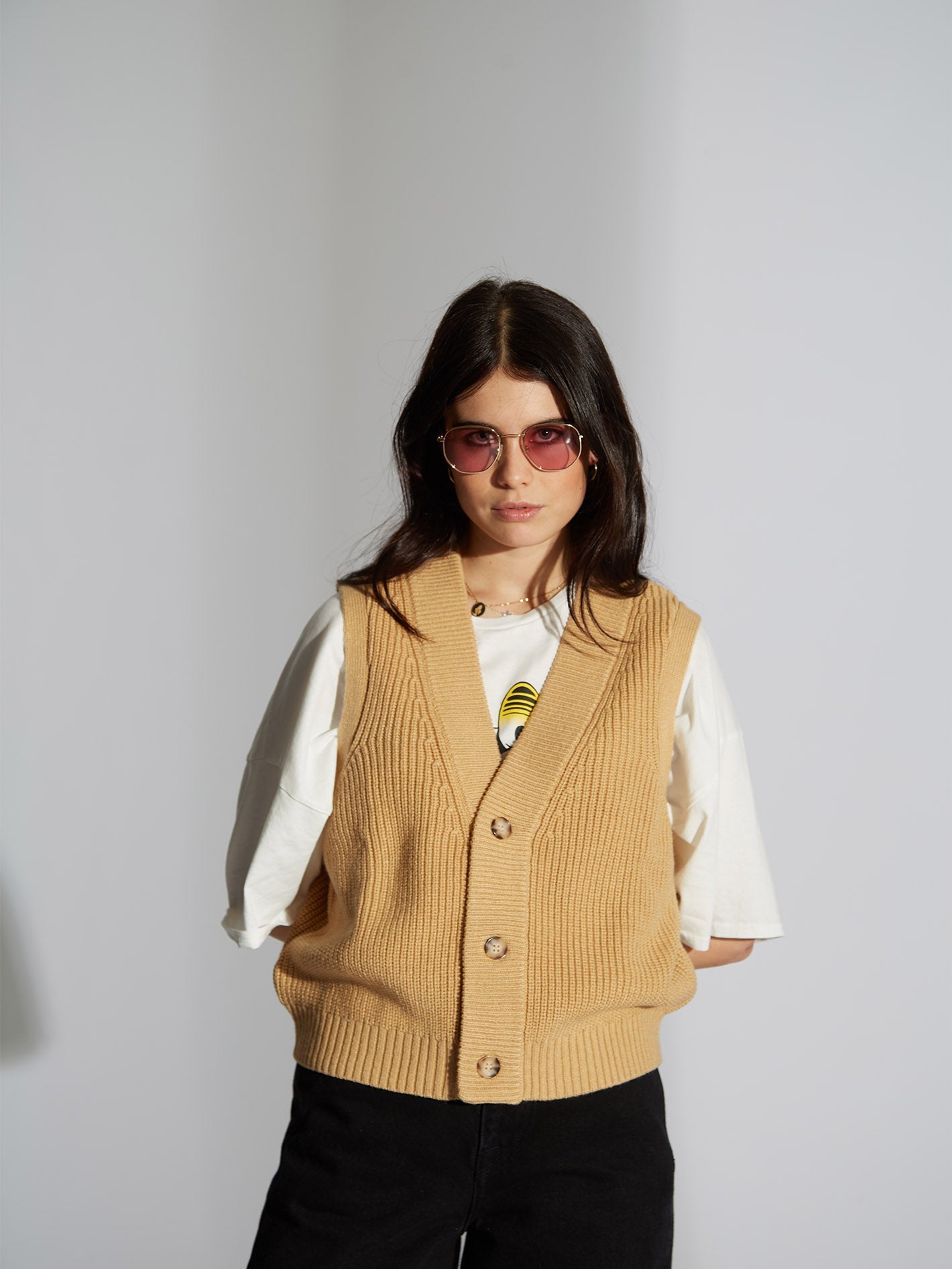 Pull In Vestible - HAZELNUT