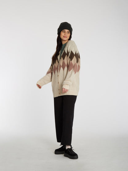 Grungdad Cardigan - SAND