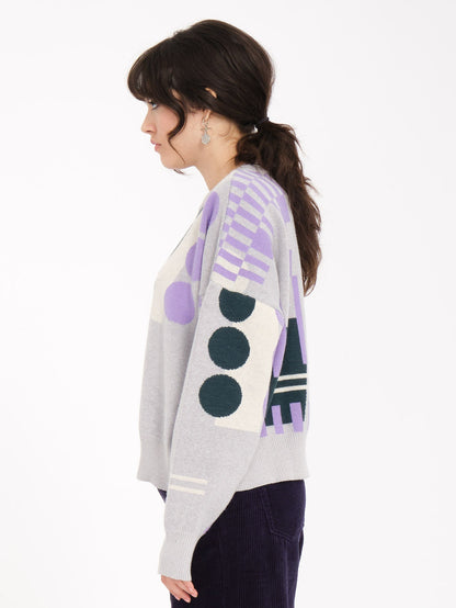 Bohausweater sweater - HEATHER GRAY