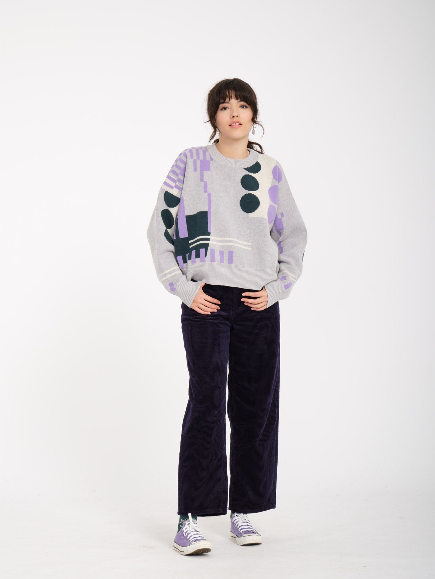 Bohausweater sweater - HEATHER GRAY