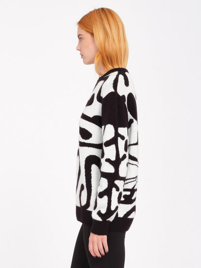Zephyr Pullover - SCHWARZ WEISS