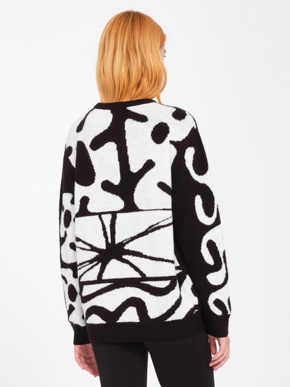 Zephyr Pullover - SCHWARZ WEISS