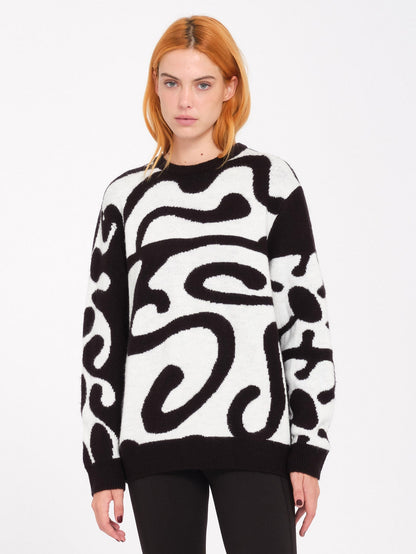 Zephyr Pullover - SCHWARZ WEISS