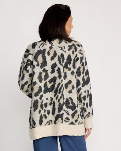 Cardigan Wylding Out - Animal Print