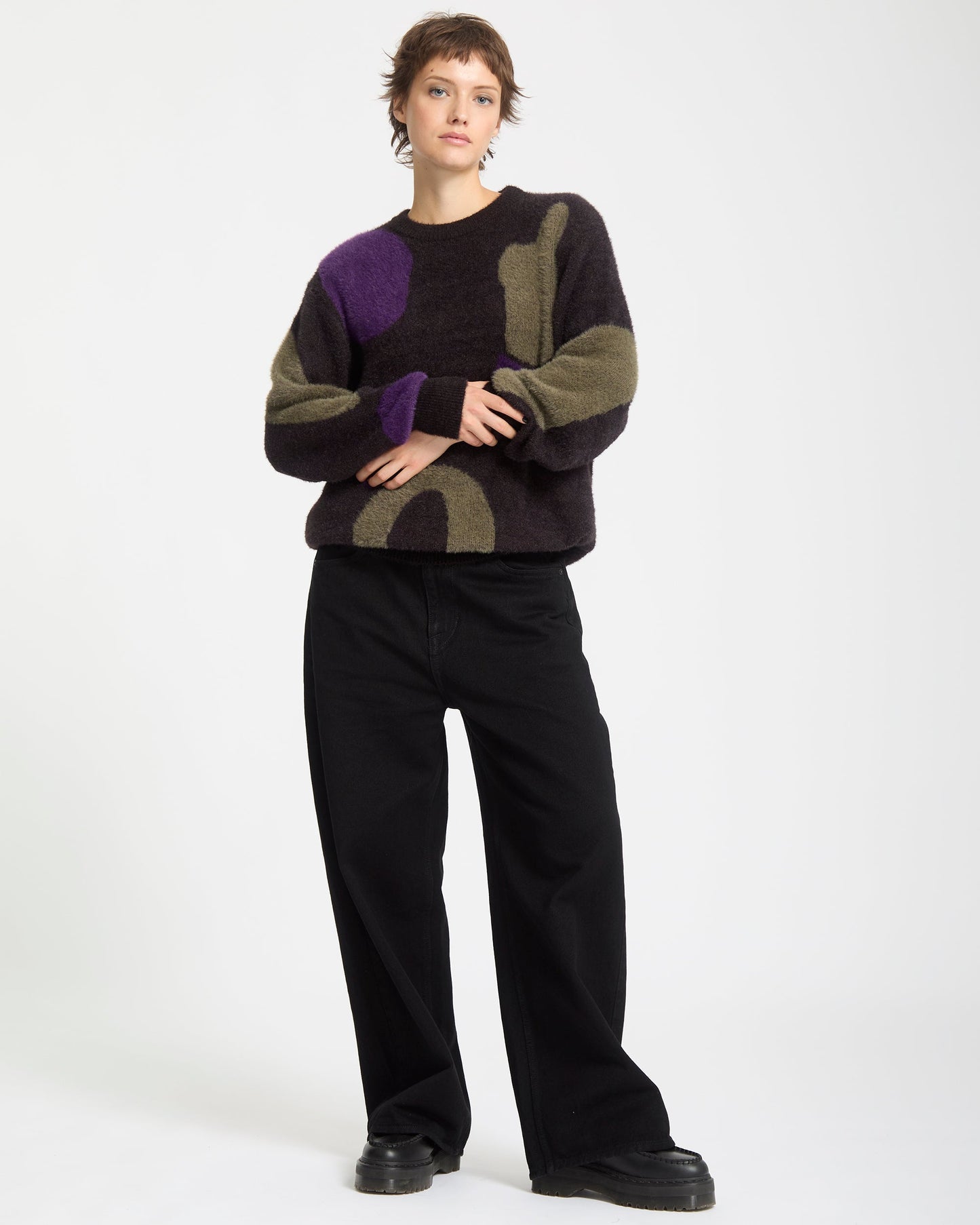 Blowstone Sweatshirt - Schwarz
