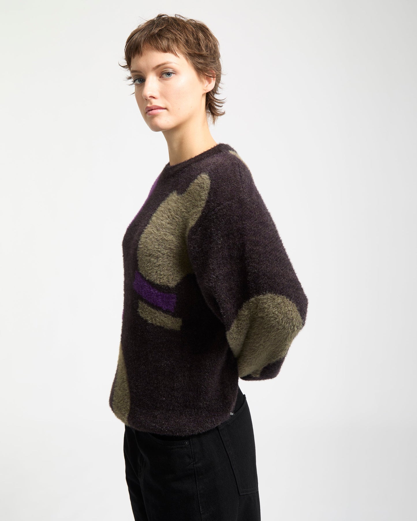 Blowstone Sweatshirt - Schwarz