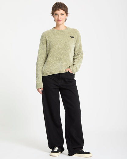 Bubble Tease Sweatshirt - Green Tea