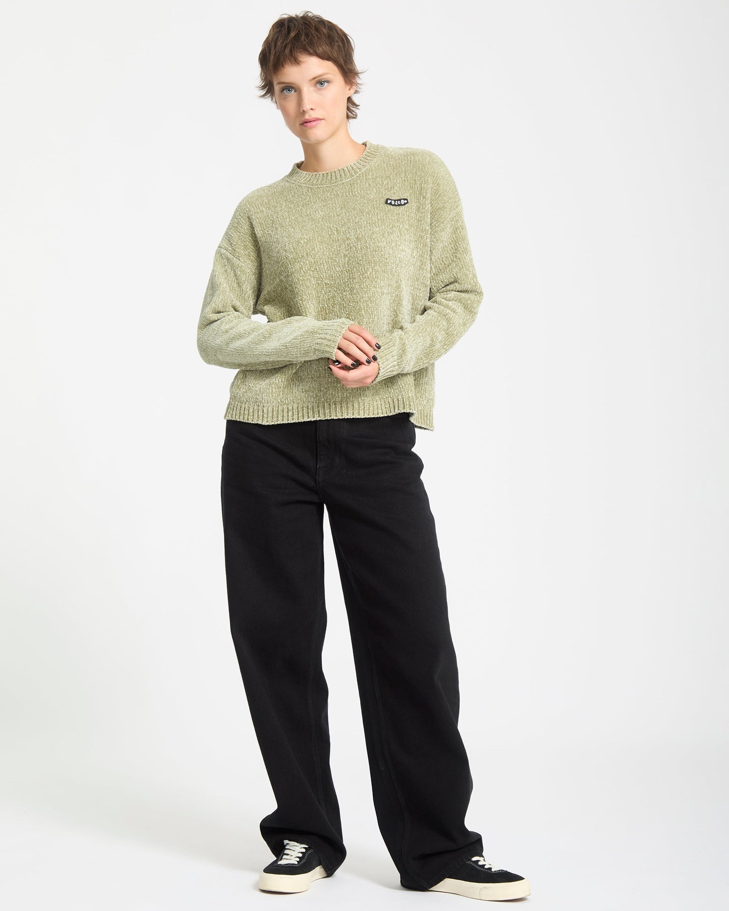 Bubble Tease Sweatshirt - Green Tea