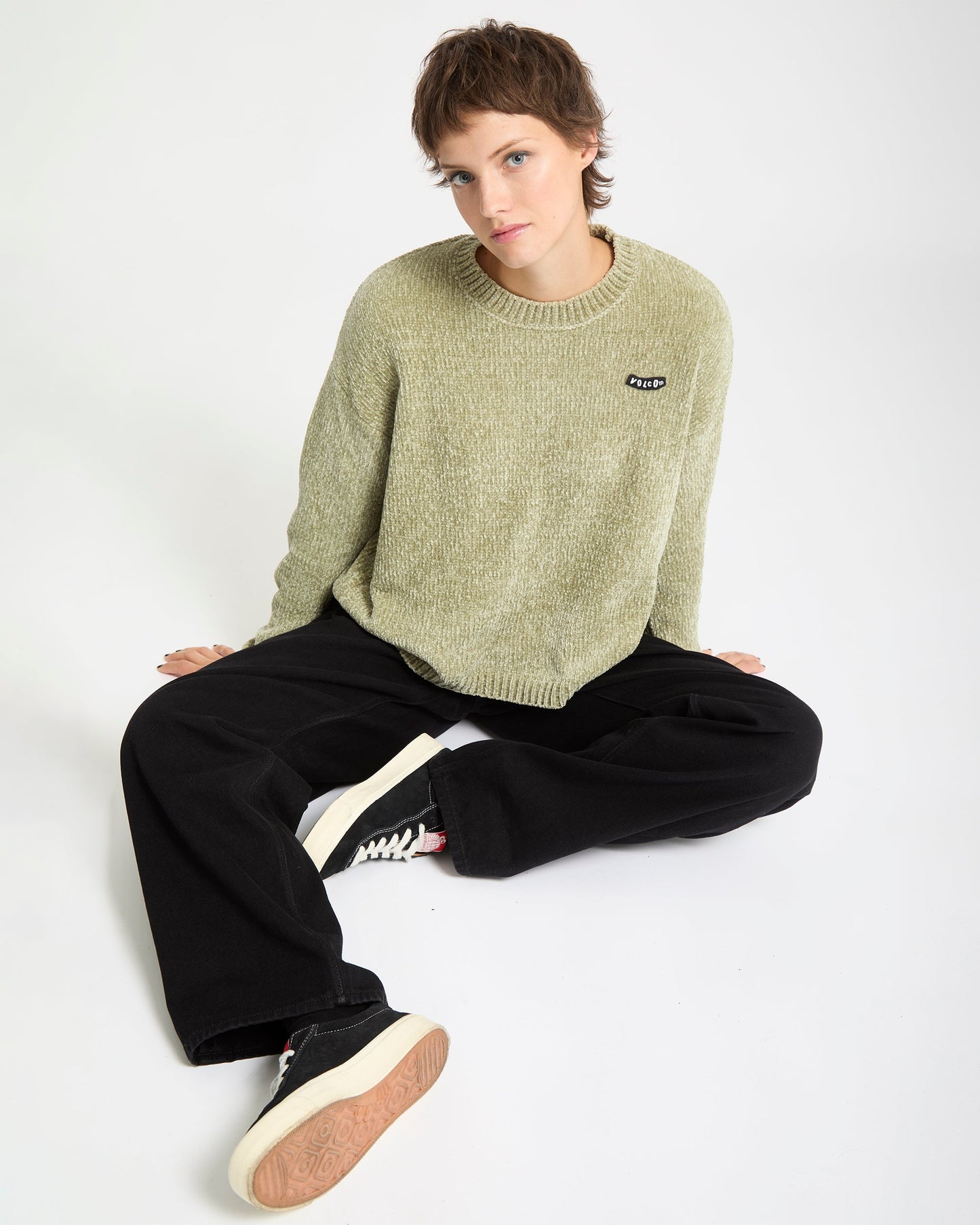 Bubble Tease Sweatshirt - Green Tea