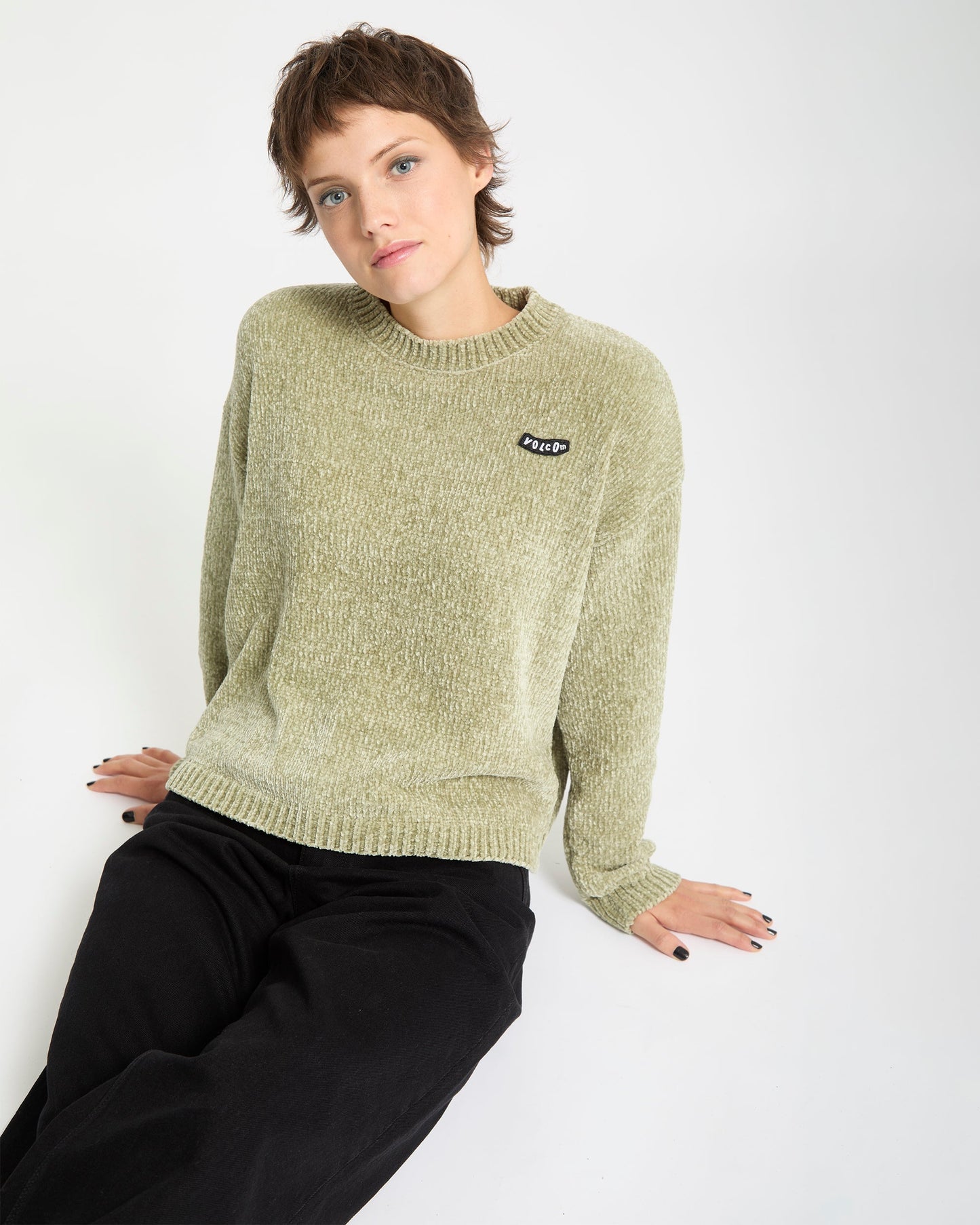 Bubble Tease Sweatshirt - Green Tea