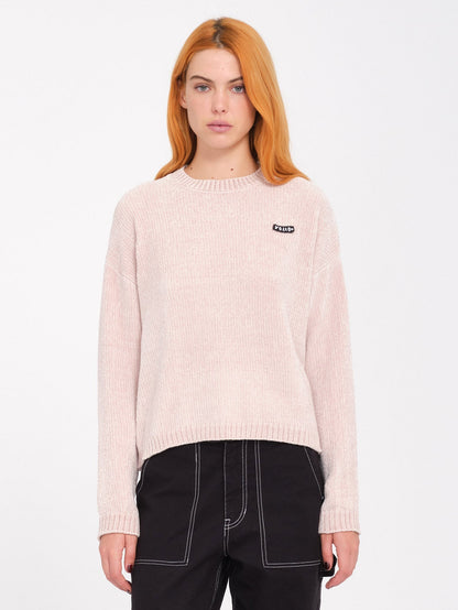 Bubble Tease Sweater - MUSHROOM