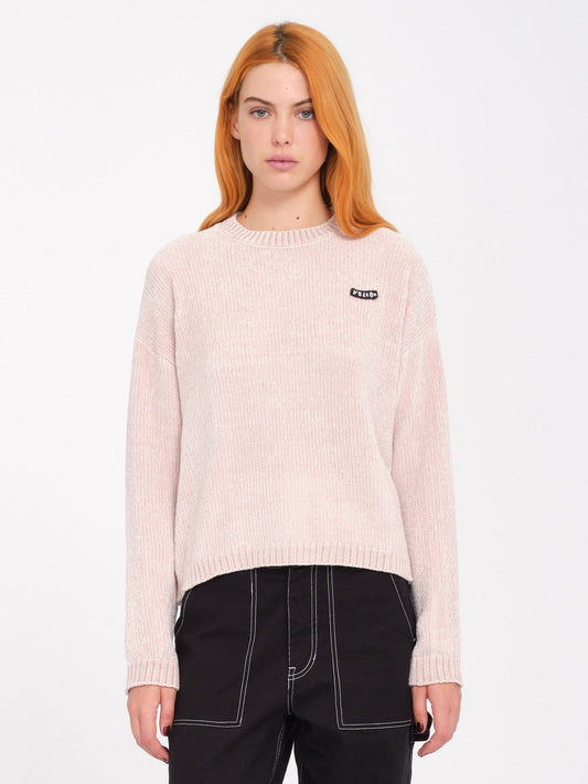 Bubble Tease Sweater - MUSHROOM