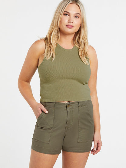 Army Whaler Shorts - ARMEEGRÜN-KOMBINATION