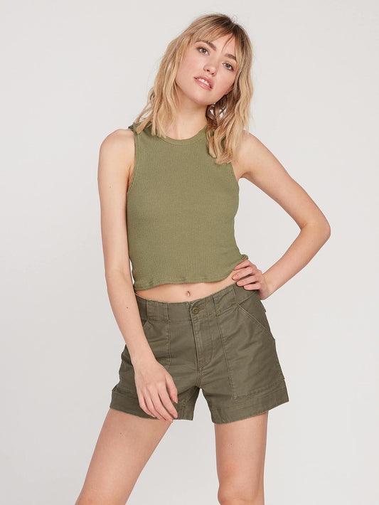 Short Army Whaler - ARMY GREEN COMBO
