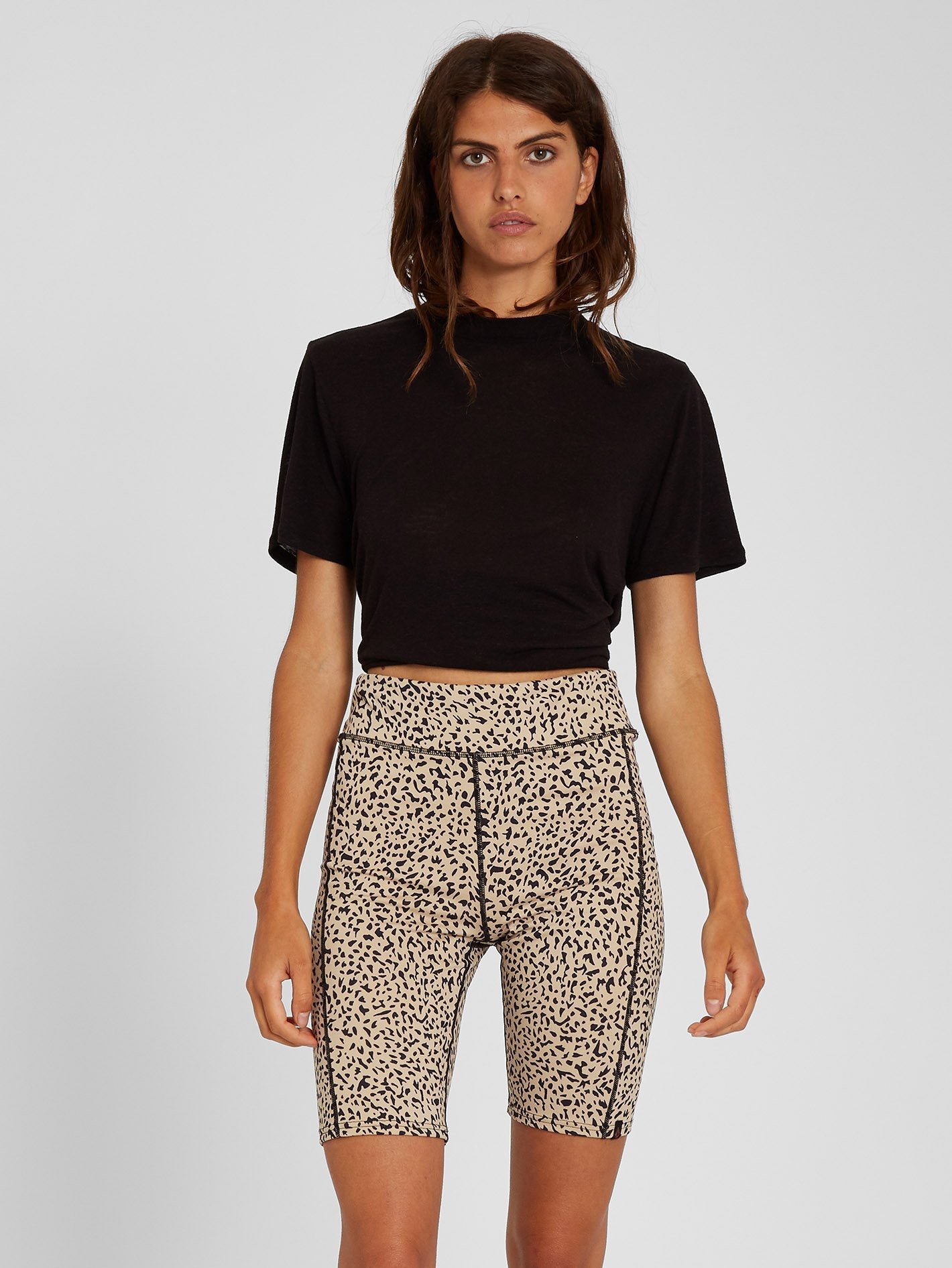 Short Cycliste Lil - Animal Print