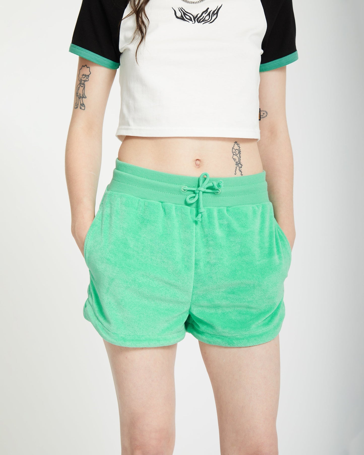 Sweeterry Shorts - Jade