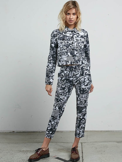 Georgia May Jagger Frochickie Hose - Schwarz