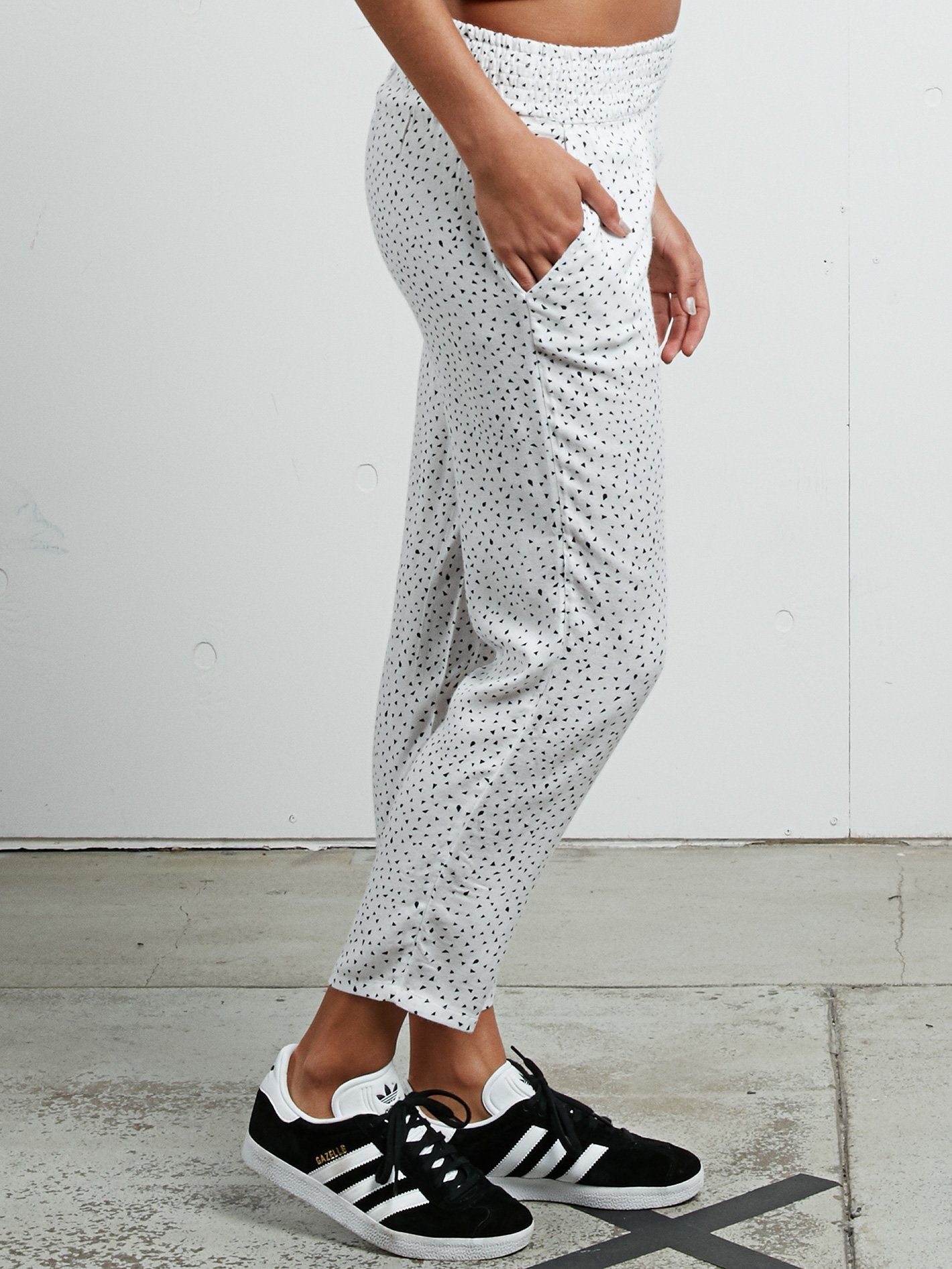Mix A Lot Trousers - Star White
