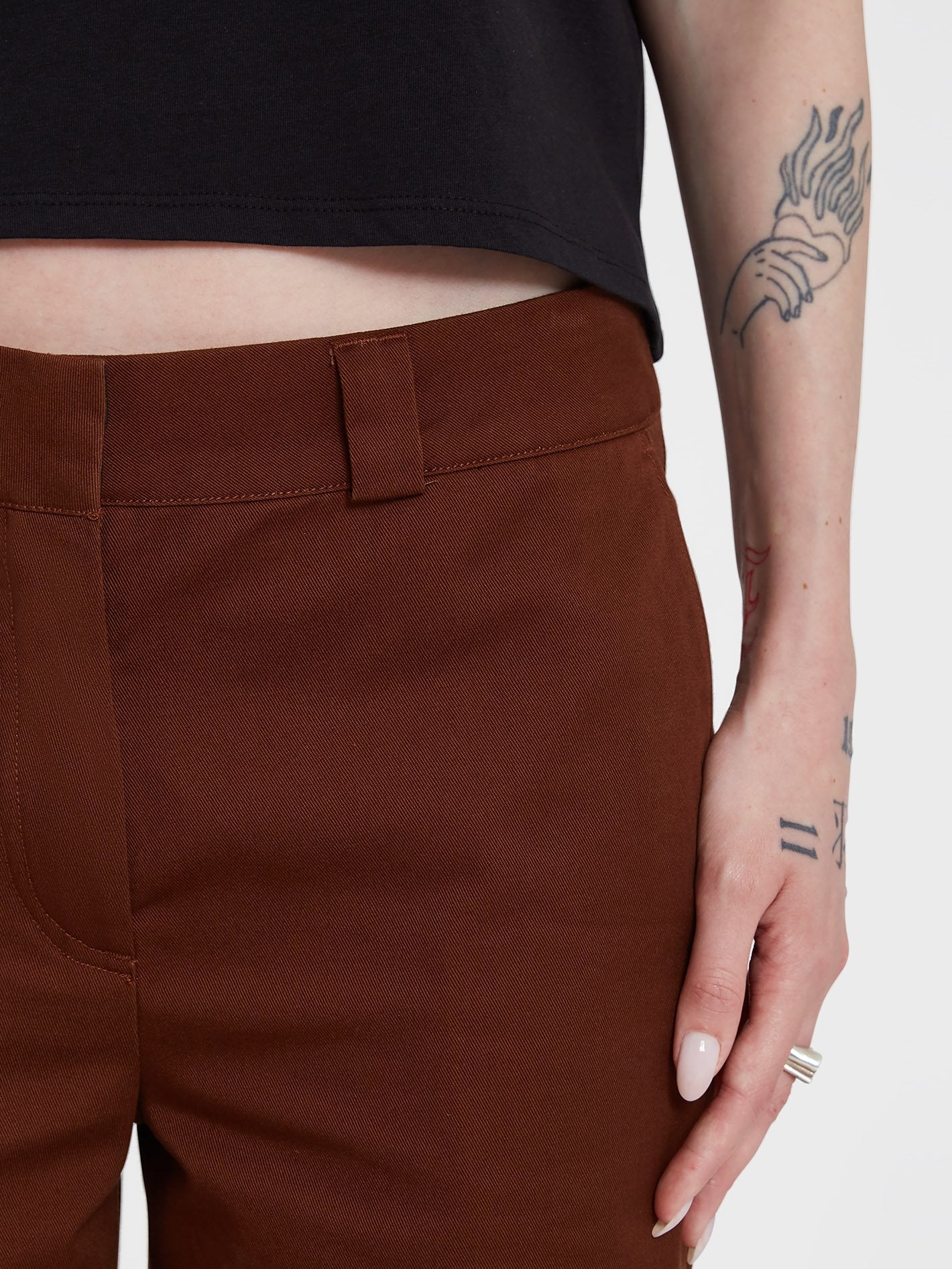 Whawhat Chino Pants - BROWN