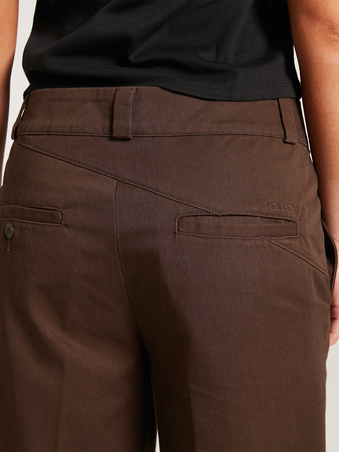 Pantalon Chino Whawhat - DARK BROWN
