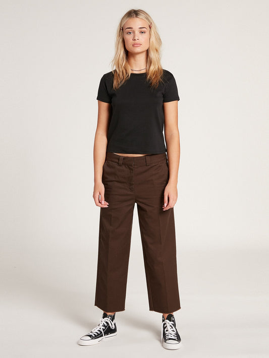 Pantalon Chino Whawhat - DARK BROWN