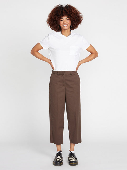 Pantalon Chino Whawhat - ESPRESSO