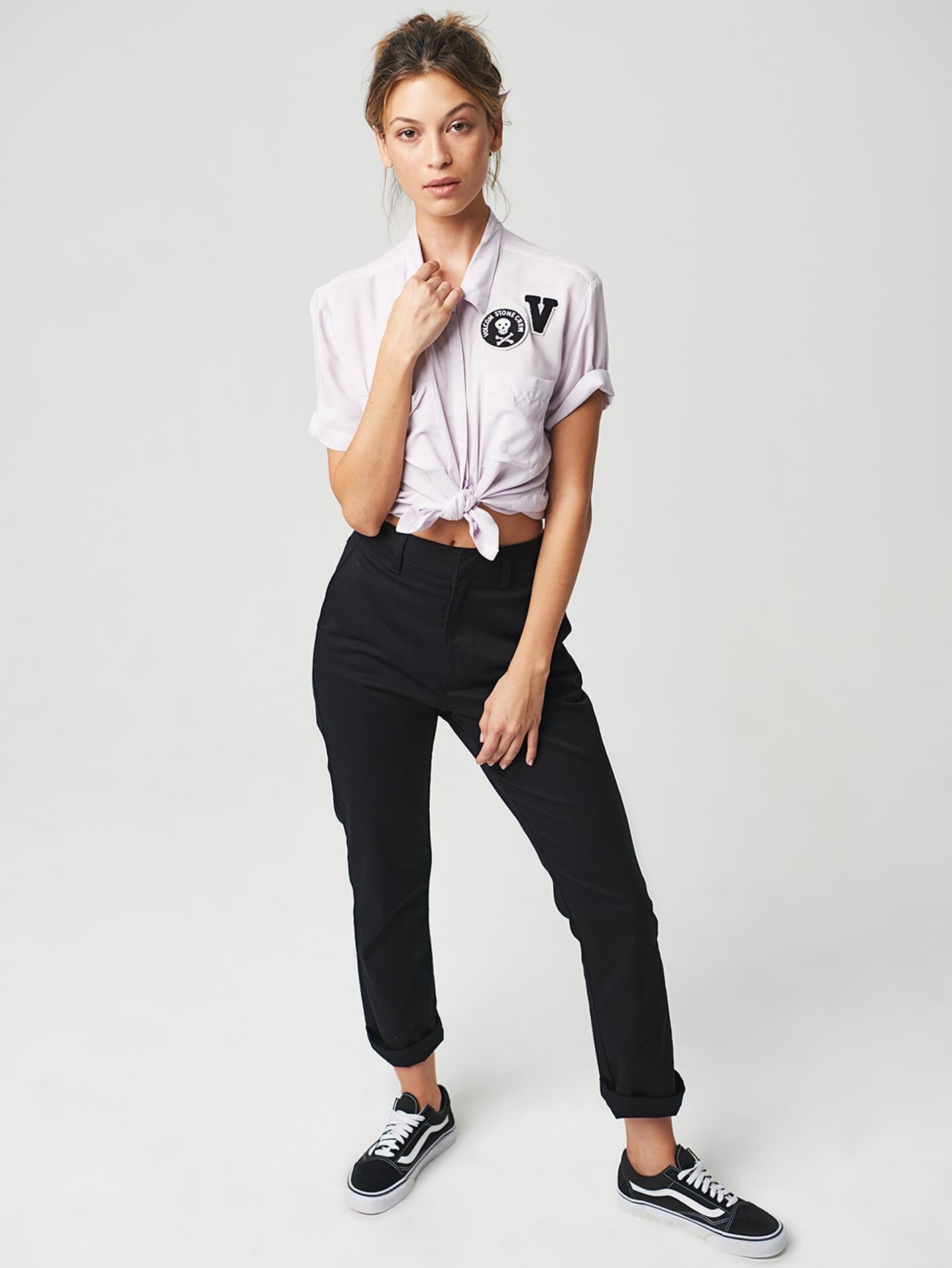 Frochickie Highrise Pants - Black
