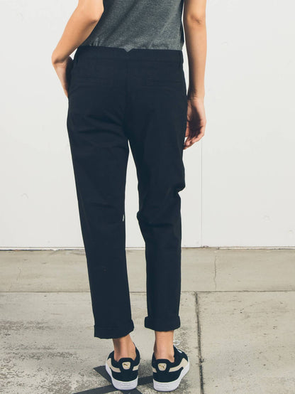 Simply Solid Chinohose - Schwarz