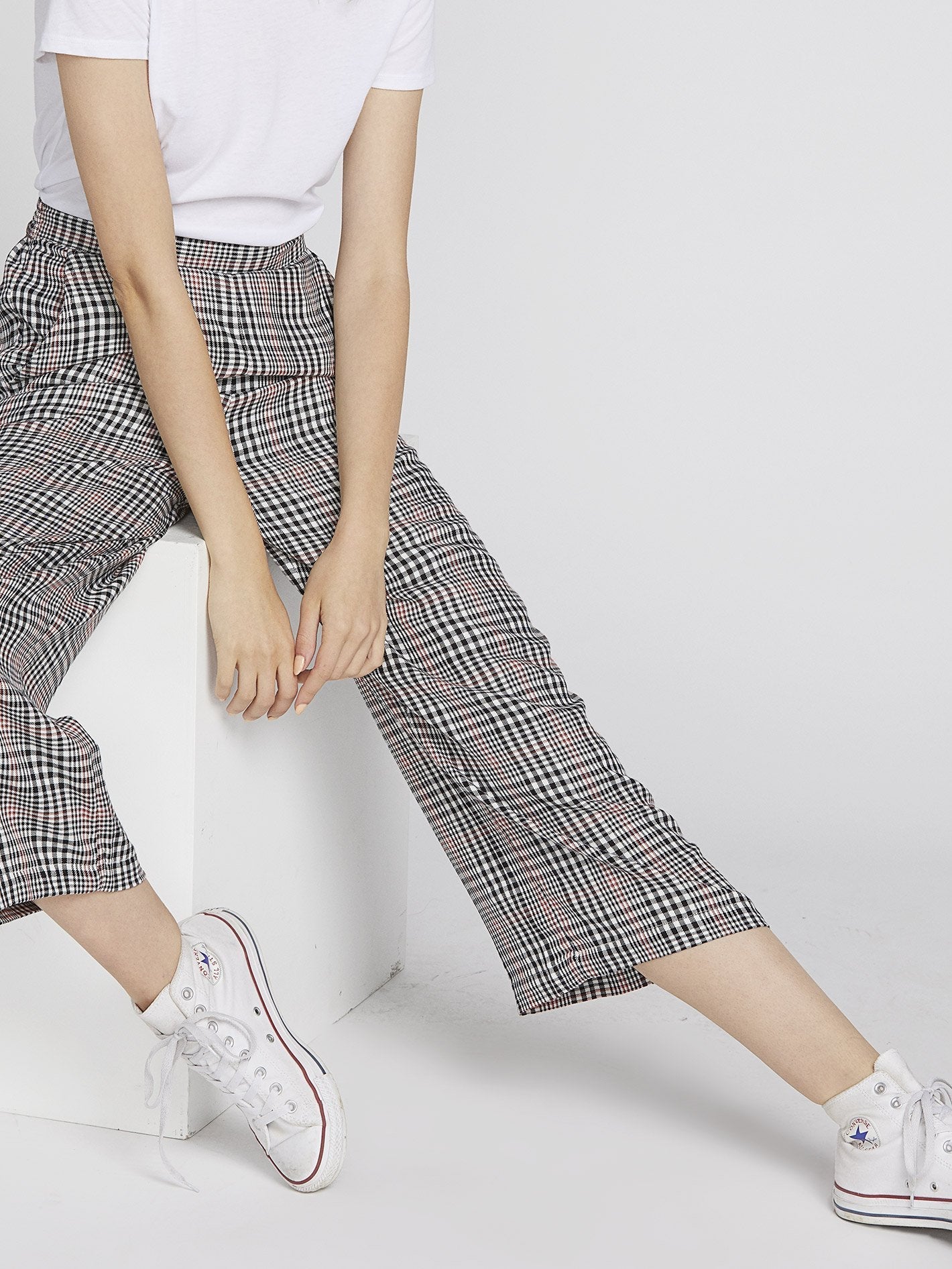 Pantalon Fad Friend - Black Plaid