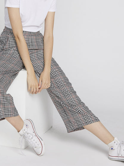 Pantalon Fad Friend - Black Plaid