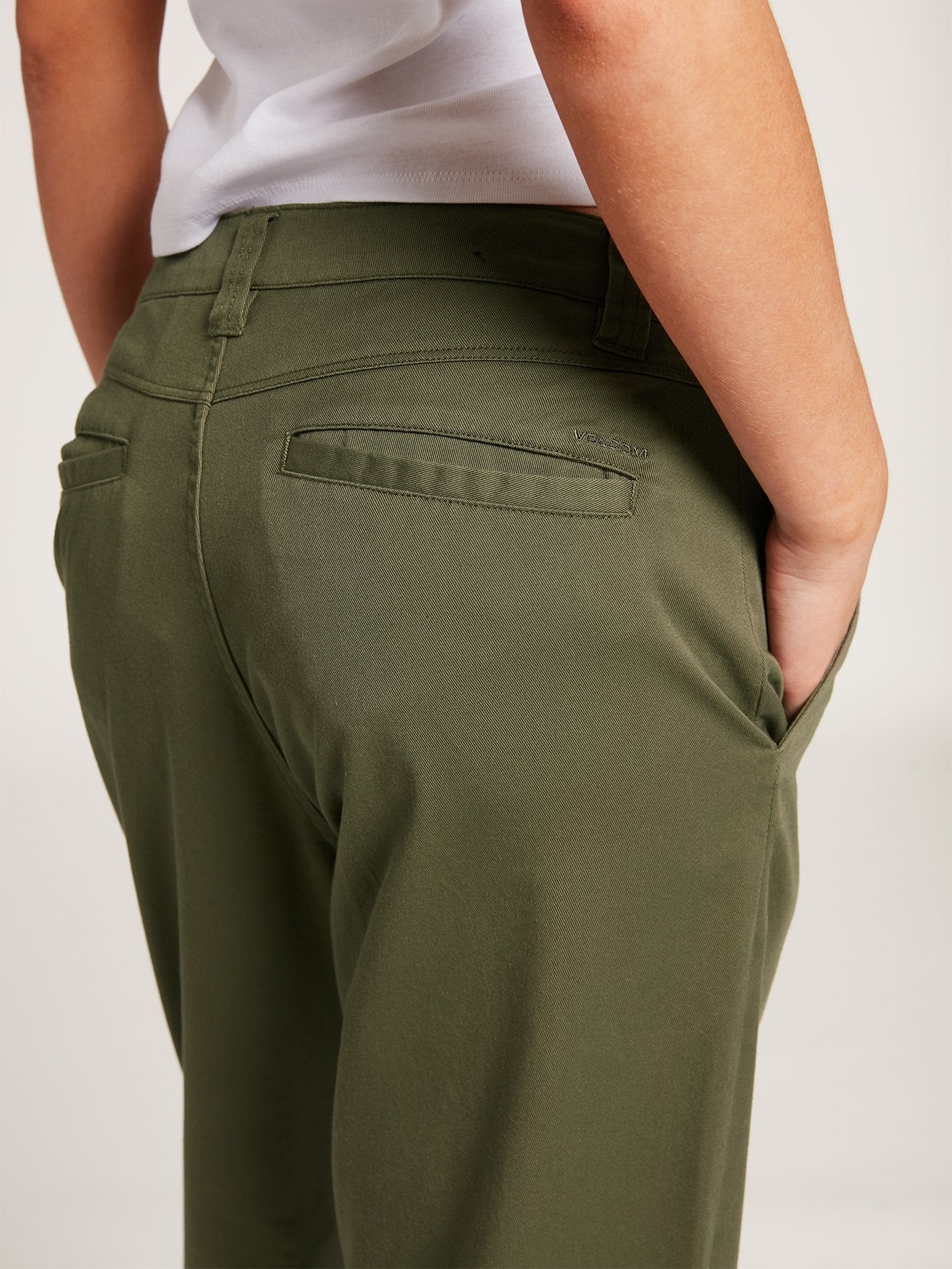 Pantalon Chino Boyfriend Frochickie - ARMY GREEN COMBO