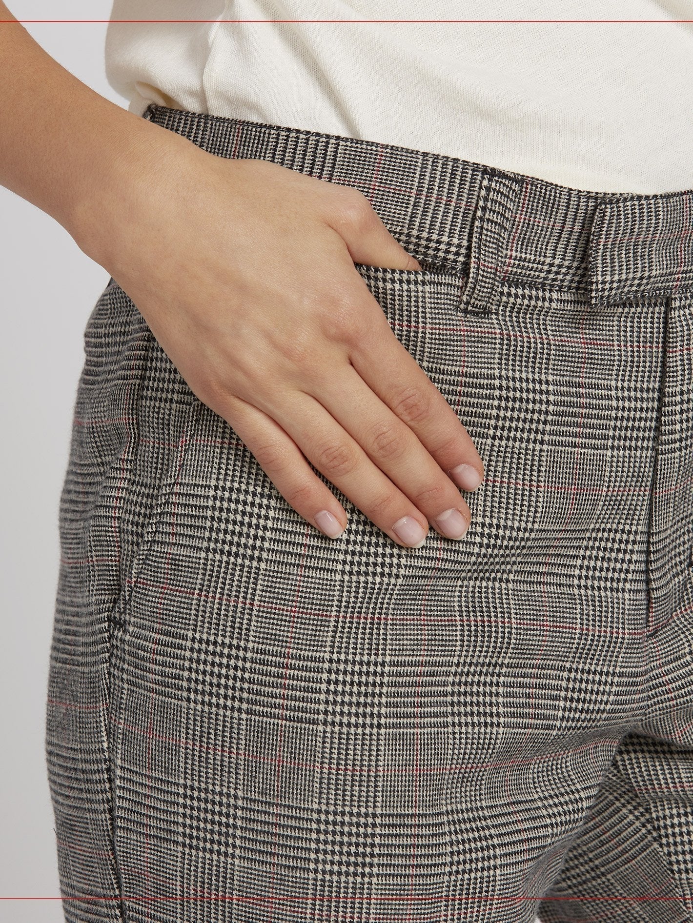 Pantalon Smockom - Plaid