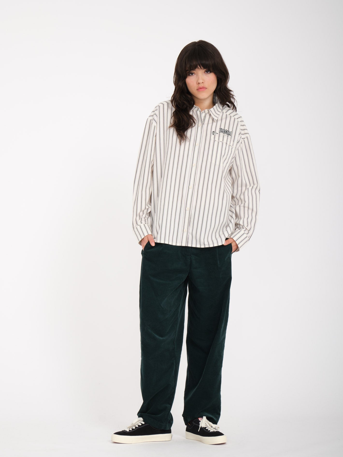 Histone Ribbed Pants - PONDEROSA PINE
