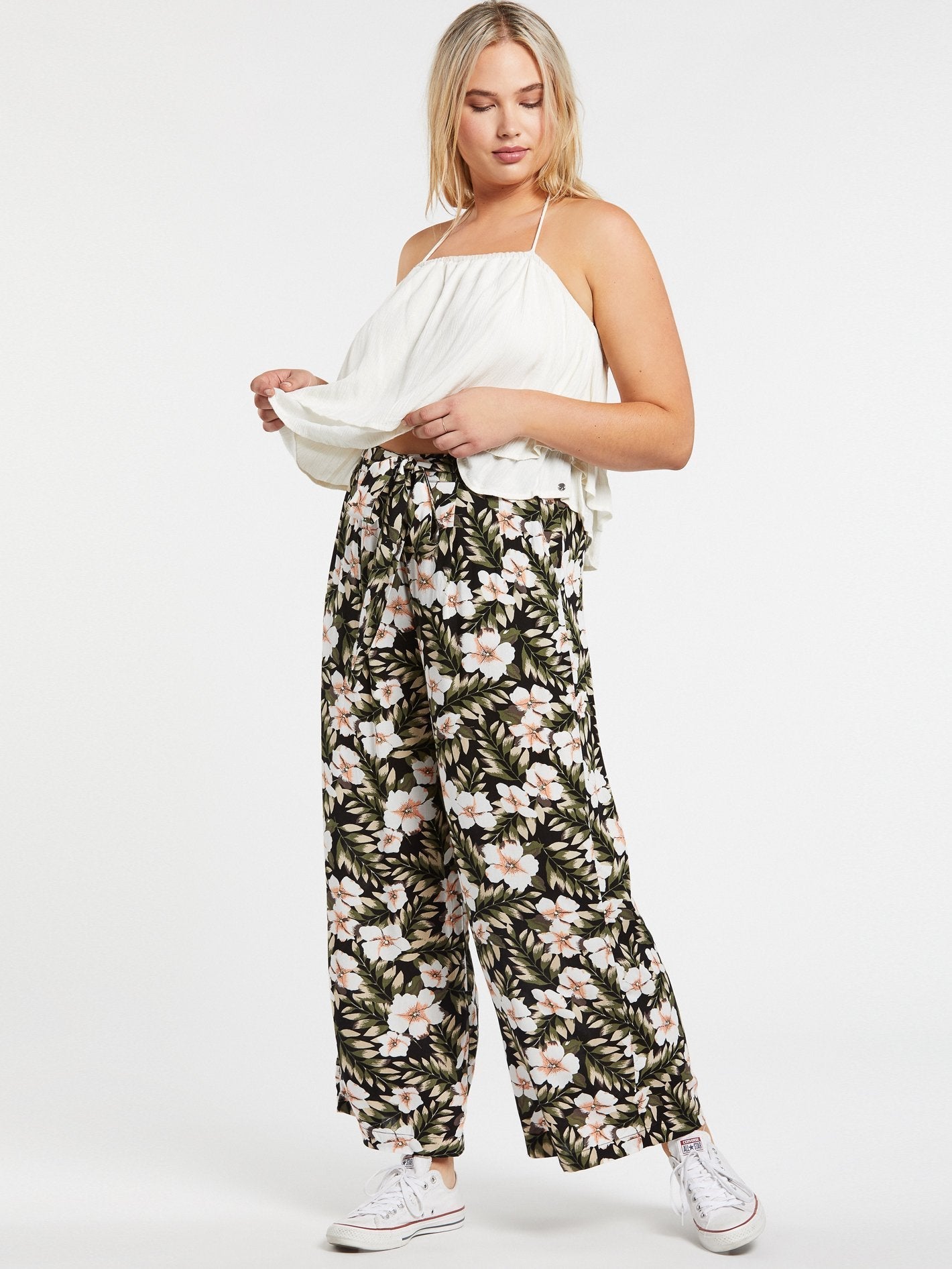 Coco Beach Pants - BLACK COMBO