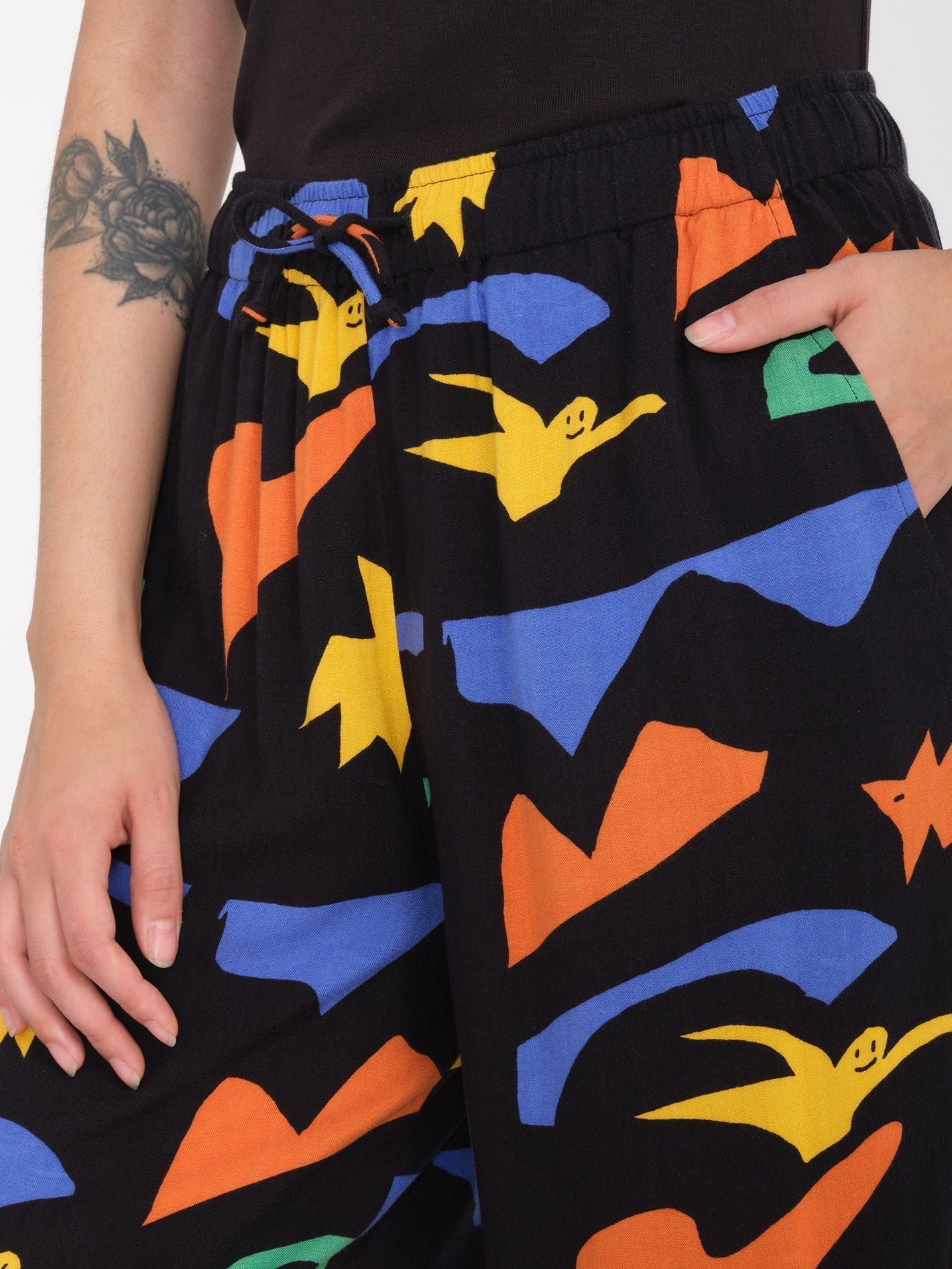 Arthur Longo Pants - BLACK