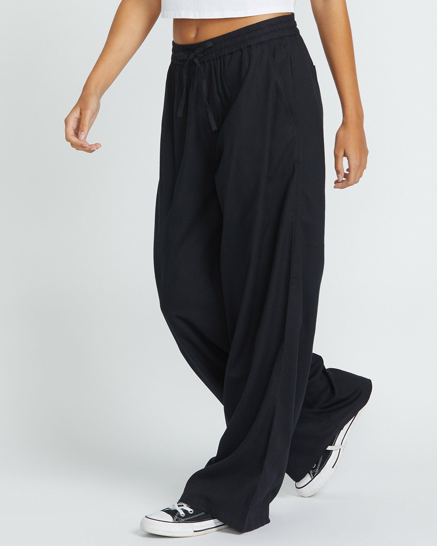 Pantalon Dropping In - BLACK