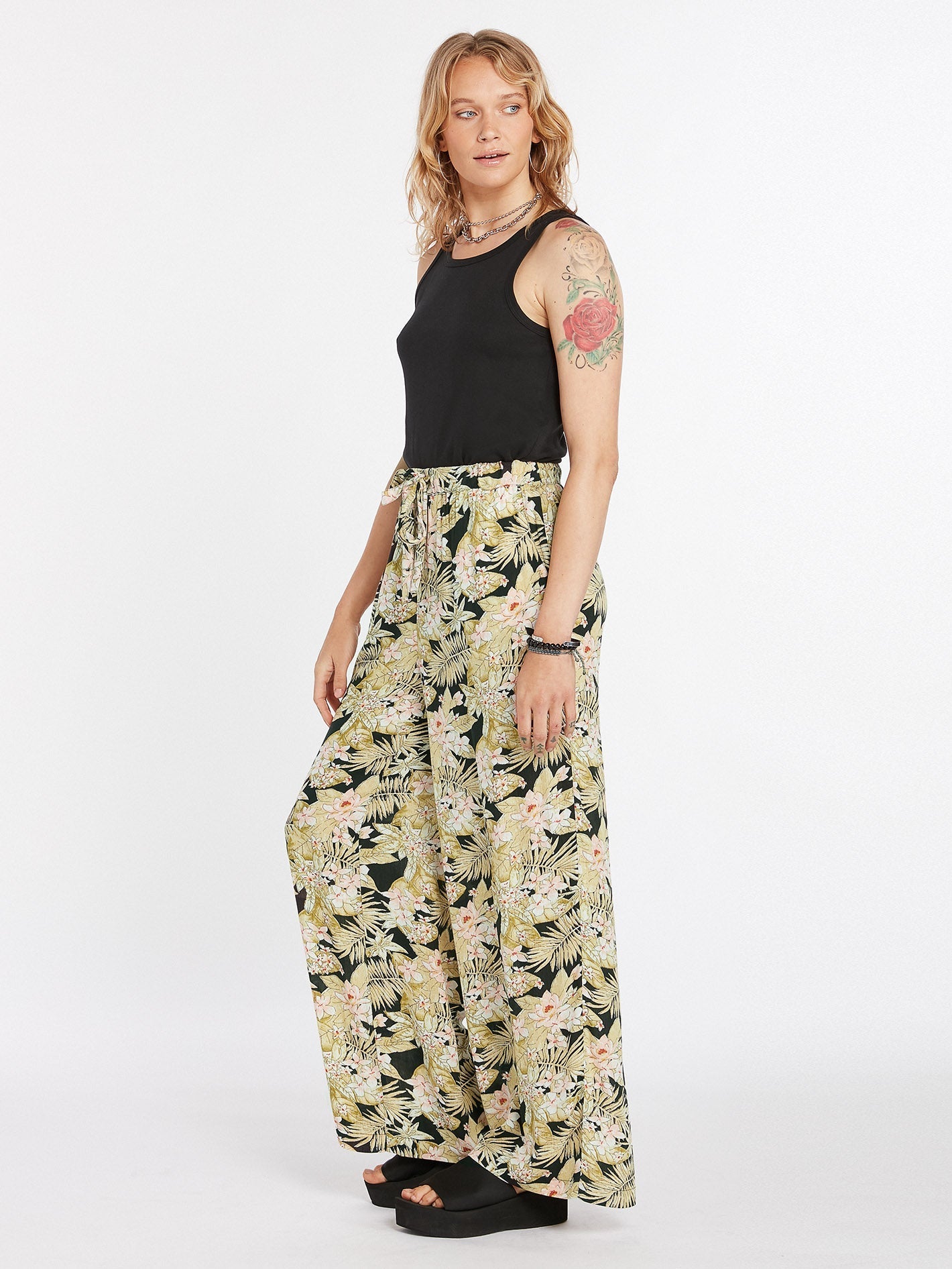Frondly Fire Pants - SCHWARZE KOMBI