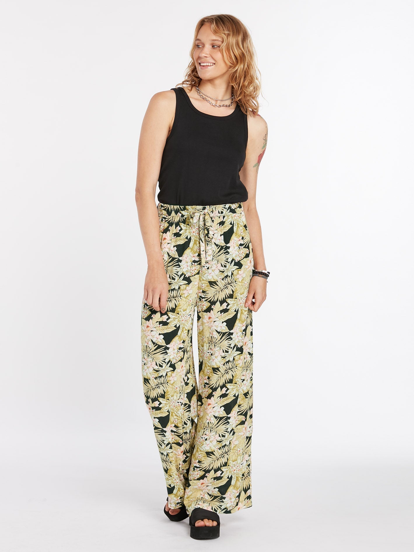 Frondly Fire Pants - SCHWARZE KOMBI