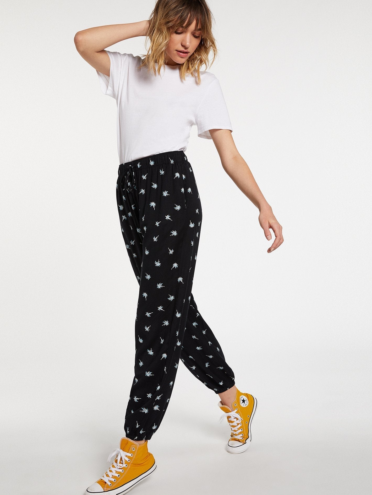 Pantalon Jogger Coco - BLACK COMBO