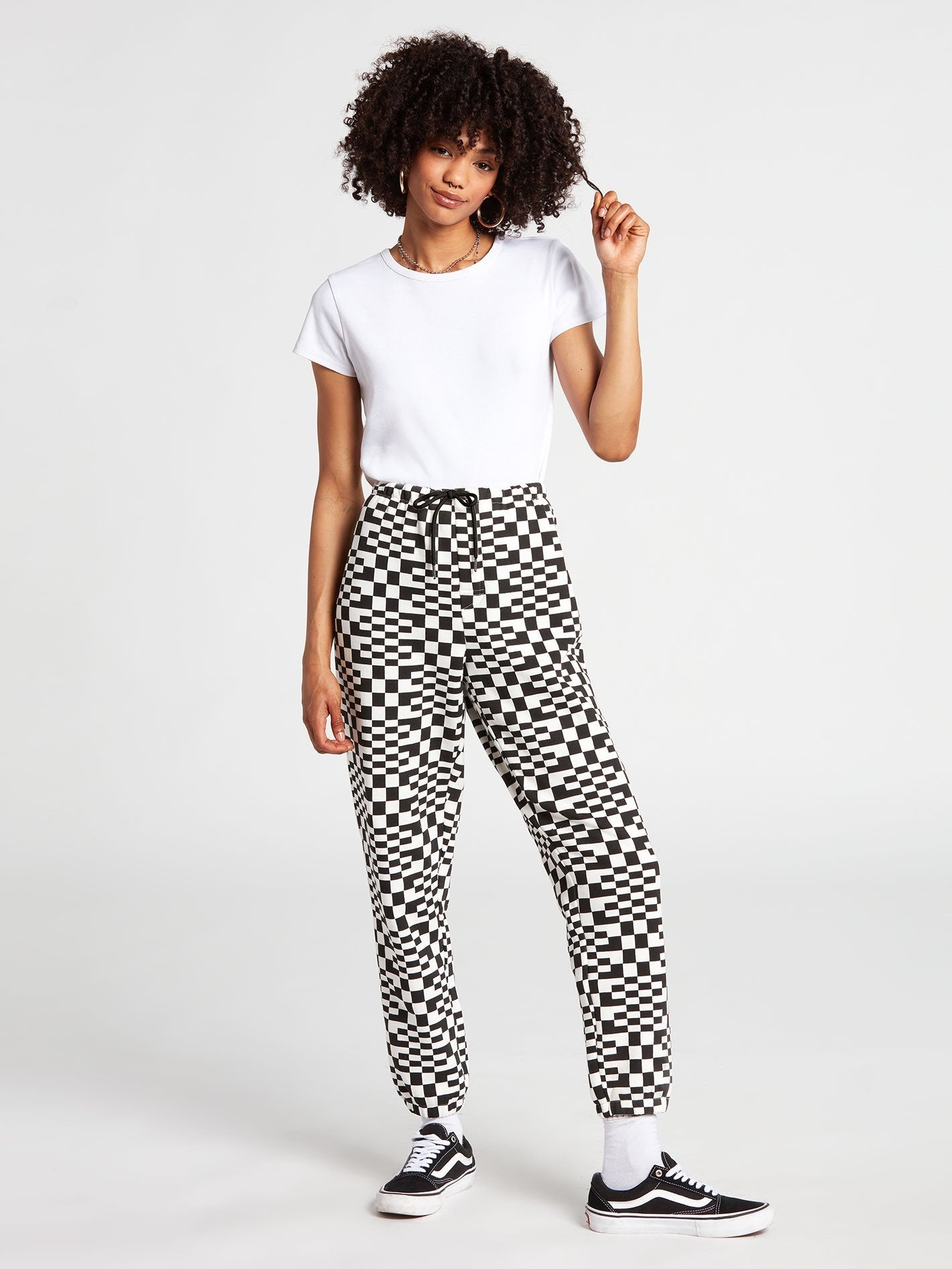 Check U Out Hose - SCHWARZ WEISS