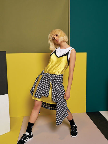 It's Happening Dress - Lemon