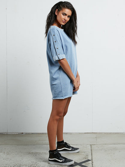 Robe Snap It - Washed Blue