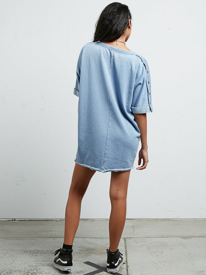 Robe Snap It - Washed Blue