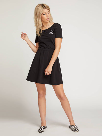 Animal Hour Dress - Black