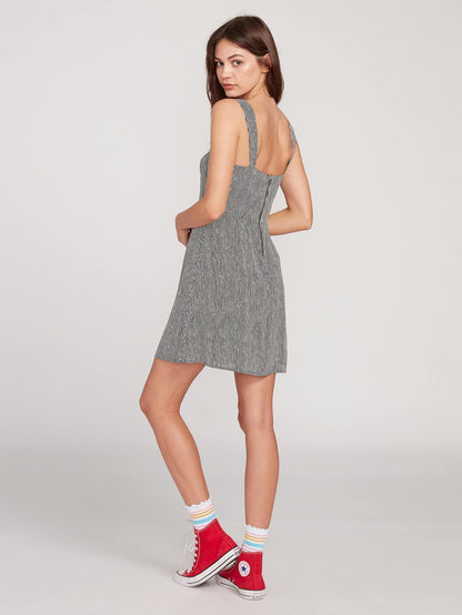 Newdles strapless dress - STRIPE