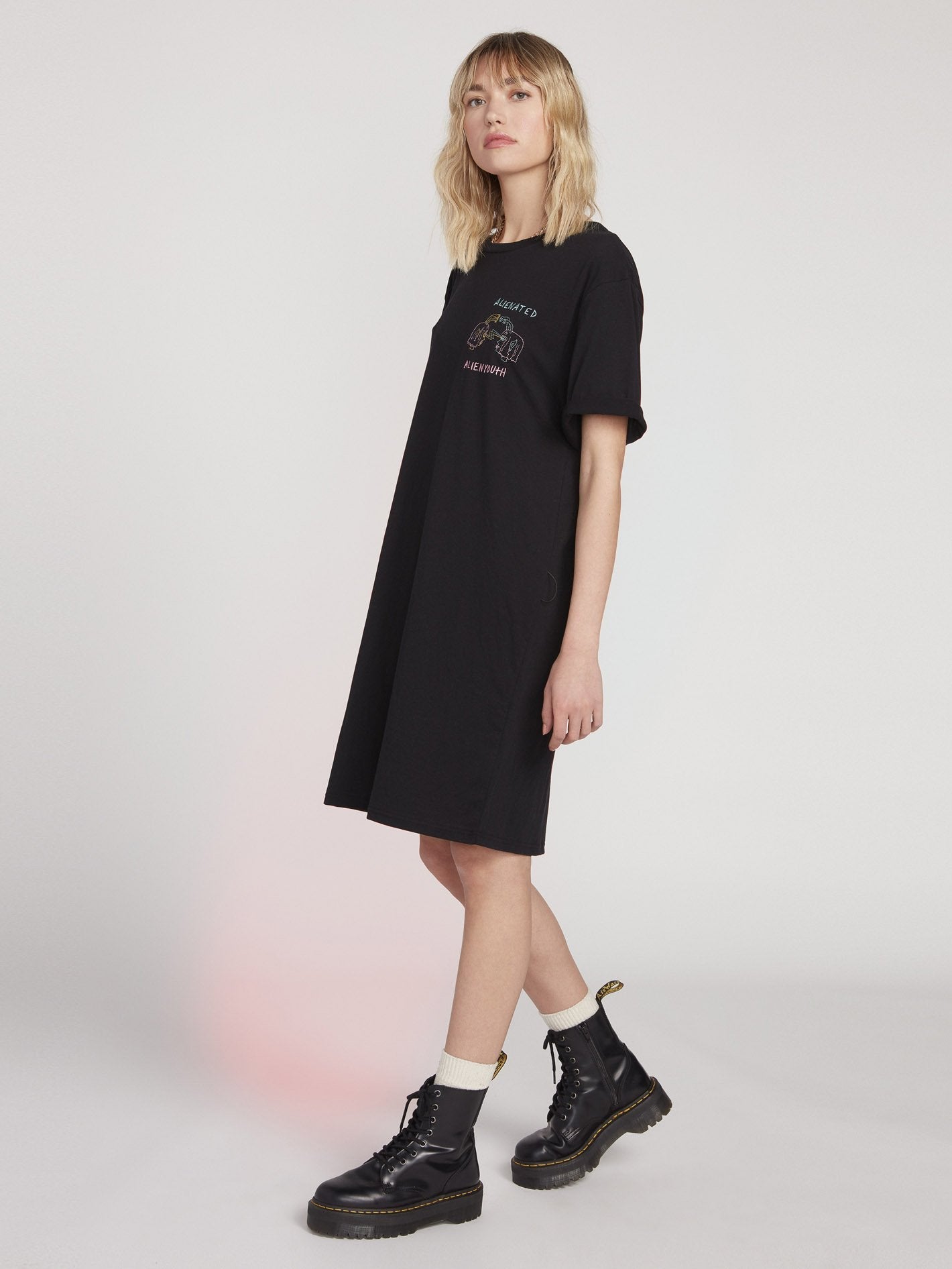 Ozzy Alien Dress - BLACK